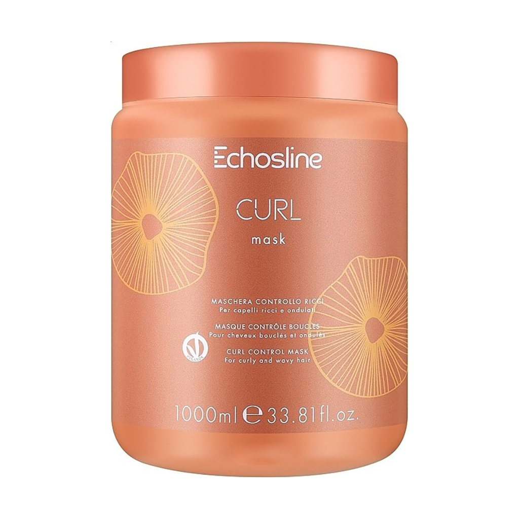 Маска Echosline Curl Mask для кучерявого та хвилястого волосся, 1 л